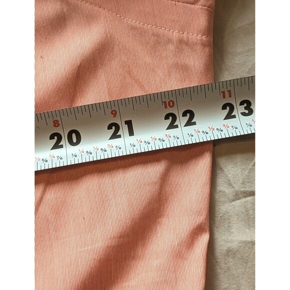 NEW Polo Ralph Lauren Estate Custom Fit LS Shirt Size 16 32/33 Orange Coral NWT - Picture 10 of 11